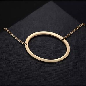 Initial “O” Gold Plated Necklace